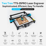 DS BD Laser Engraving Cutter Cutting Machine Wood Leather DIY 20w High Accuracy