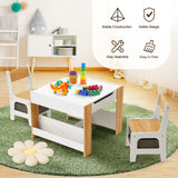 DS BD 4 IN 1 Kids Chairs Set Activity Centre Picnic Play Drawing Storage Desk