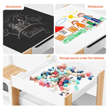DS BD 4 IN 1 Kids Chairs Set Activity Centre Picnic Play Drawing Storage Desk