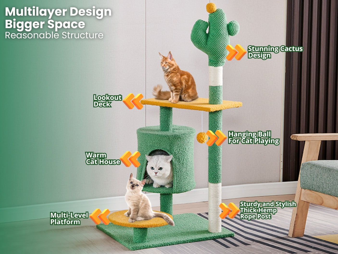 Cat tree 1.15m