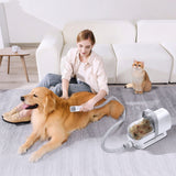 DS BD 7 in 1 Pro Dog Grooming Kit Cat Hair Trimmer Shaver Nail Clipper Grinder