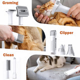 DS BD 7 in 1 Pro Dog Grooming Kit Cat Hair Trimmer Shaver Nail Clipper Grinder