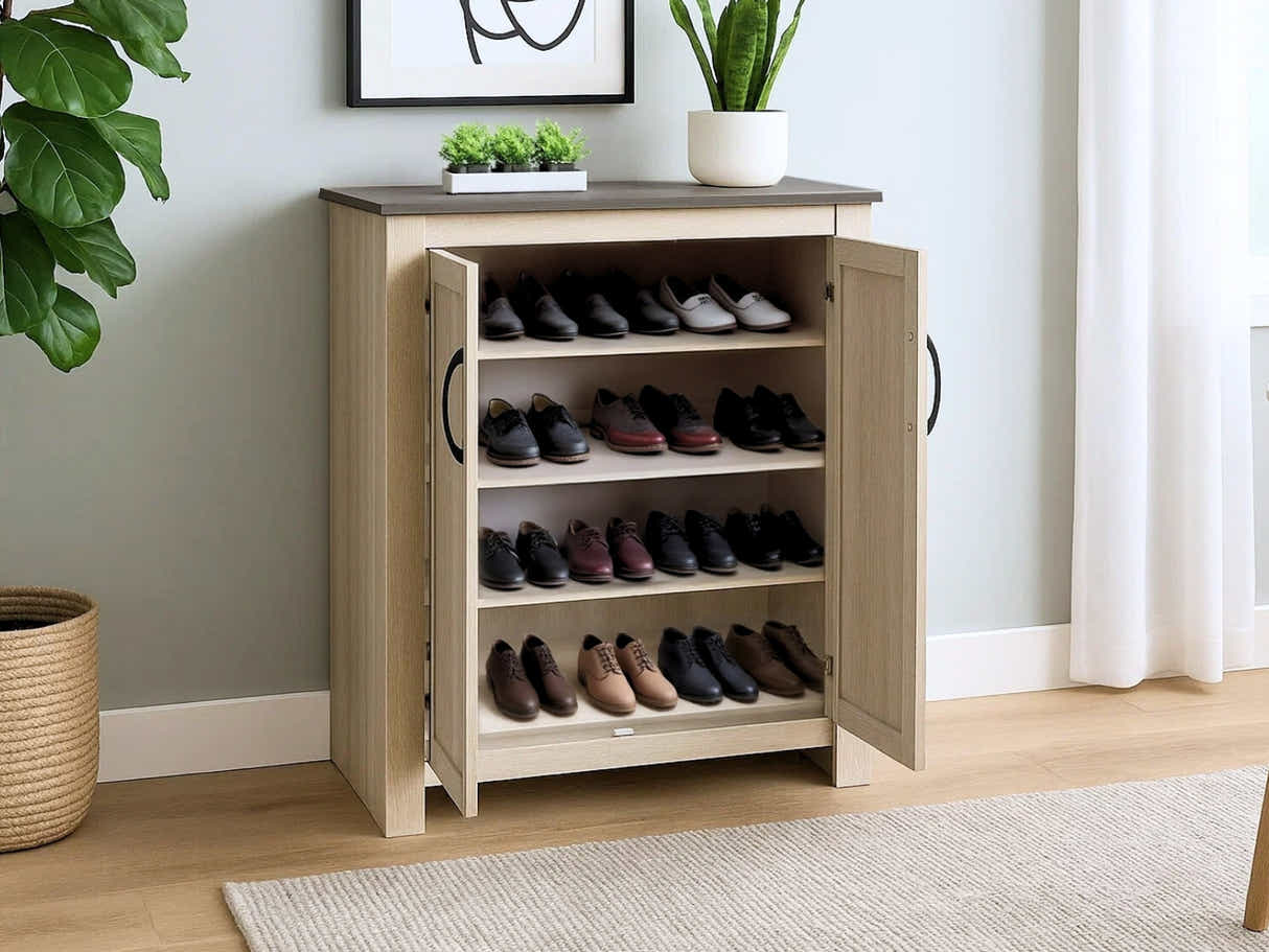 Lennart Home Essentials Bundle – Shoe Cabinet & Sideboard Set