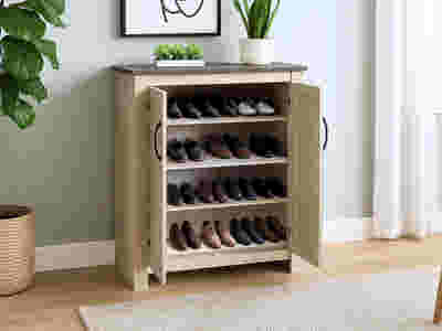 Lennart Home Essentials Bundle – Shoe Cabinet & Sideboard Set