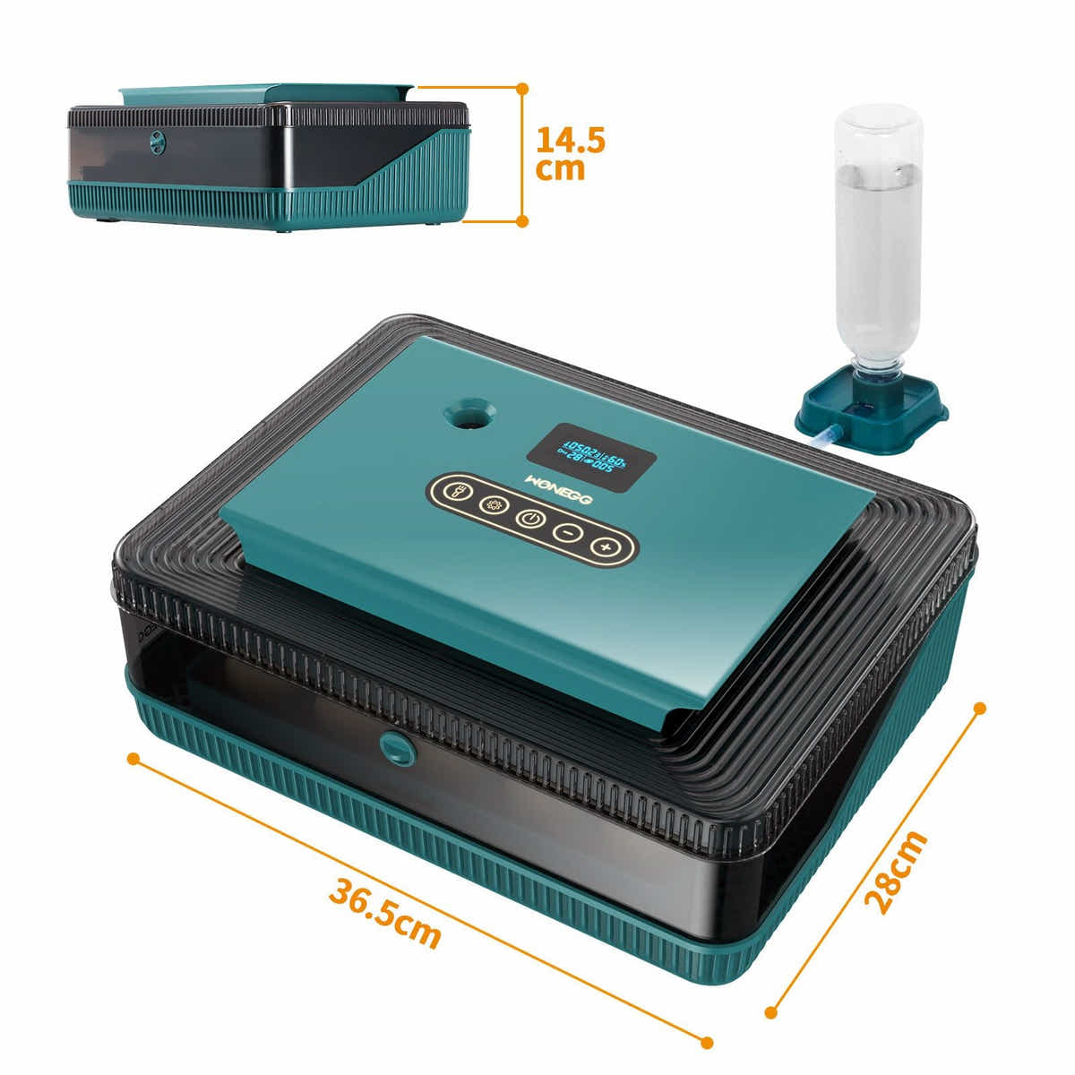 DS BD 25 Eggs Incubator Chicken Hatcher Turning Quail Duck Poultry Bird Hatching