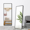 DS BS Aluminum Alloy Frame Round Corner HD Full Size Body Mirror 160x50 cm