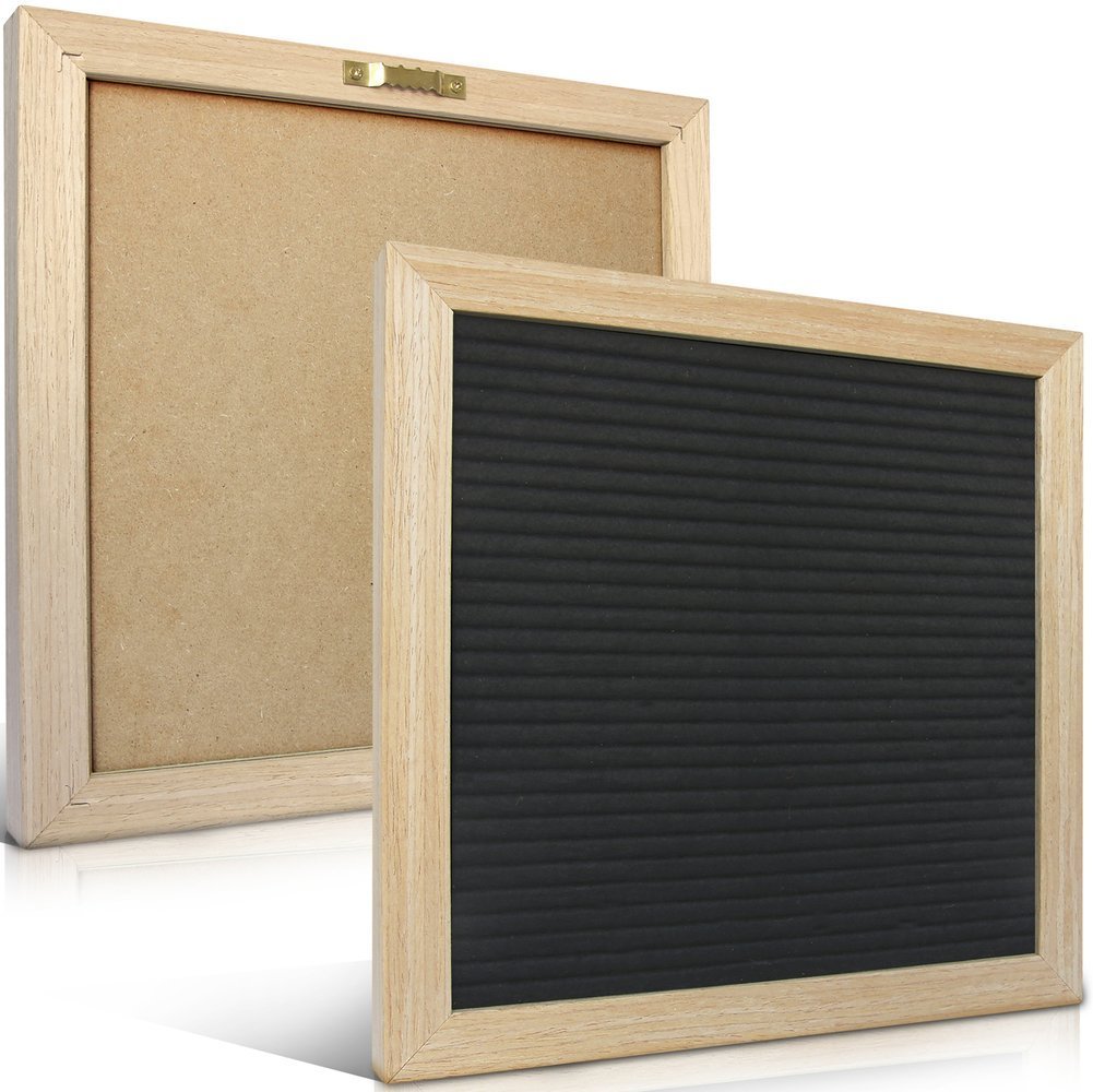 DS BS Black Felt Letter Boards with 330 Letters