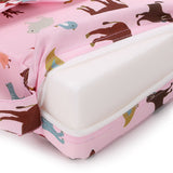 DS BS Kids Portable Dismountable Highchair Booster Cushion-Pink