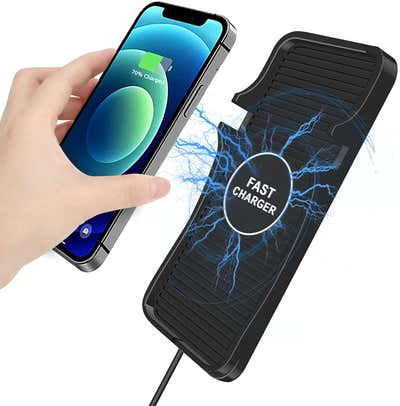 DS BS 10W Car Phone Fast Wireless Charging Pad