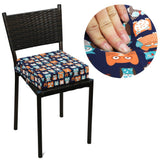 DS BS Kids Portable Dismountable Highchair Booster Cushion-Blue