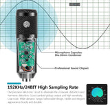 DS BS Computer Podcast Condenser Microphone USB Microphone Kit
