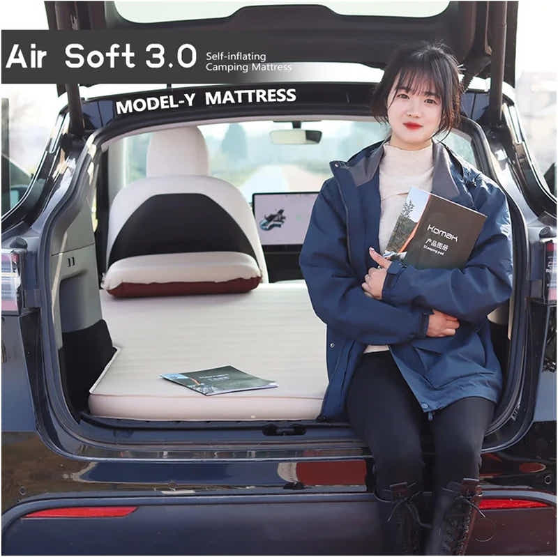 DS BS Tesla Model Y Mattress Self-Inflating Car Camping Bed