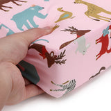 DS BS Kids Portable Dismountable Highchair Booster Cushion-Pink