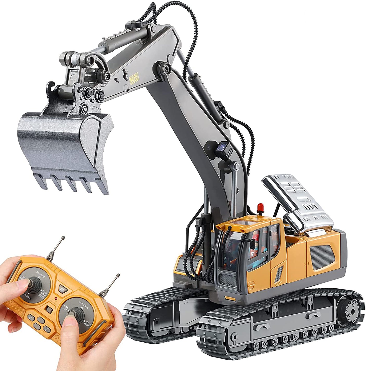 DS BS  11 Channel Remote Control Excavator Toy