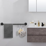 DS BS Industrial Pipe Towel Rack Towel Bar-80CM