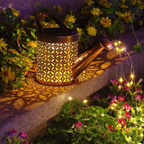 DS BS Outdoor Garden Solar LED Kettle Light