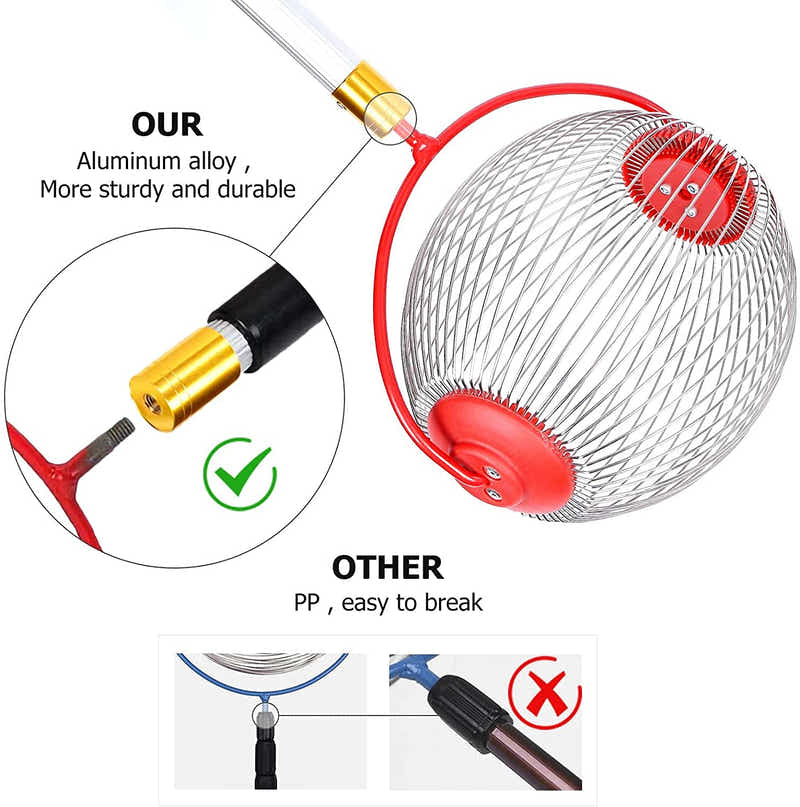 DS BS Aluminum Alloy Rolling Garden Harvest Picker