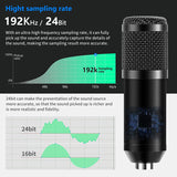 DS BS Computer Podcast Condenser Microphone USB Microphone Kit