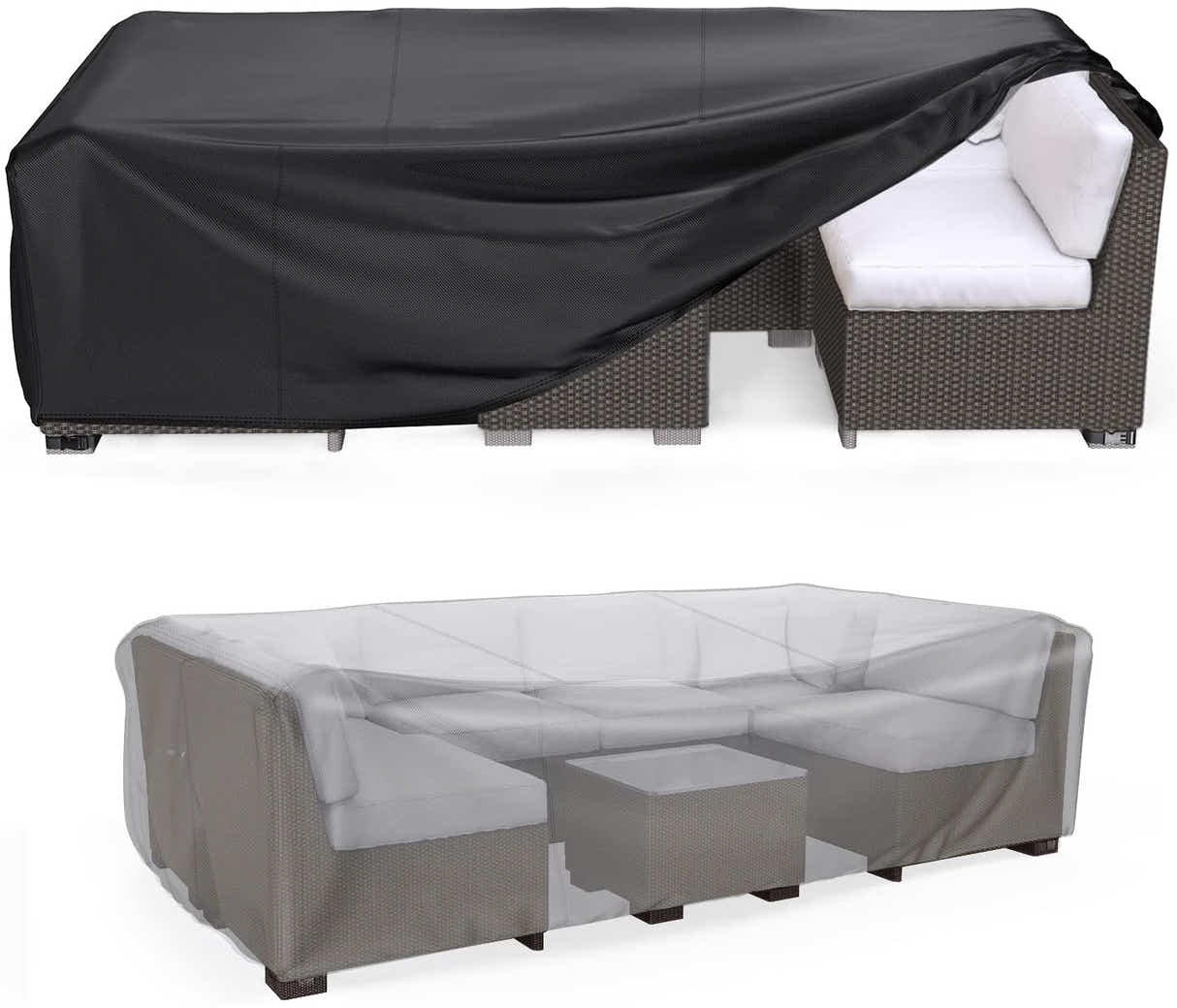 DS BS Rectangular Outdoor Furniture Waterproof Cover 230x165x80cm