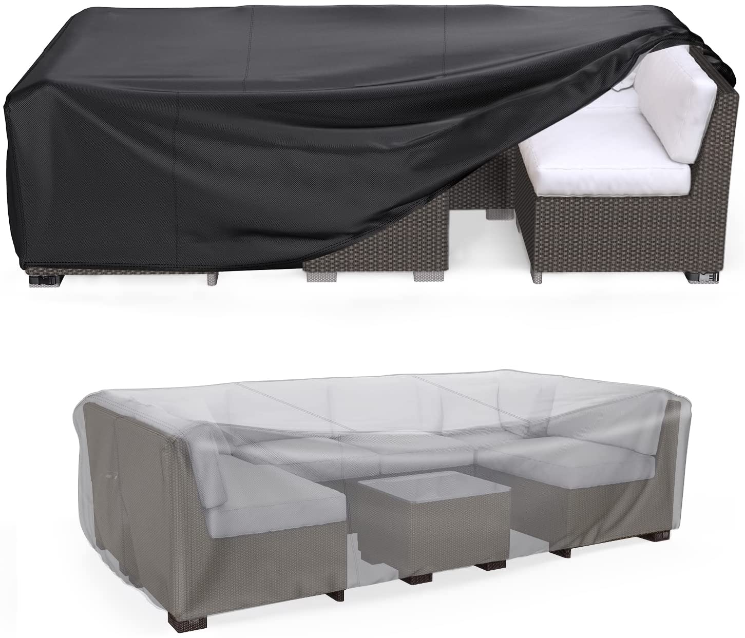 DS BS Rectangular Outdoor Furniture Waterproof Cover 230x165x80cm