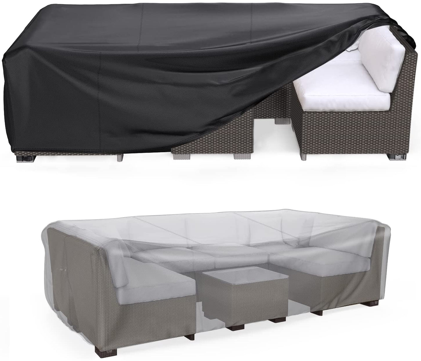 DS BS Rectangular Outdoor Furniture Waterproof Cover 200x160x70cm
