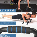 DS BS 5-IN-1 Ab Roller Push UP Home Gym Workout Set