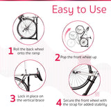 DS BS Portable Space-Saving Bike Stand Rack