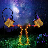 DS BS Outdoor Garden Solar LED Kettle Light