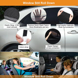 DS BS 2 Pack Breathable Zip Retractable Mesh Rear Window-SEDAN