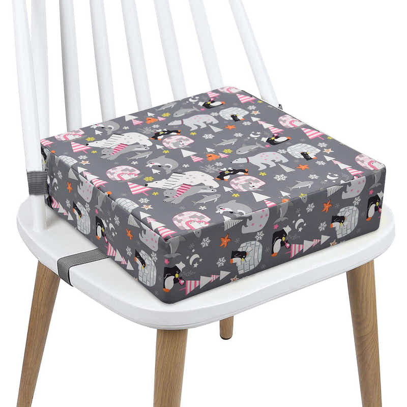 DS BS Kids Dismountable Highchair Booster Cushion-Polar Bear