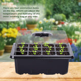 DS BS 10 Packs 12 Cells Seed Starter Tray Seed Starter Kit