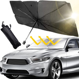 DS BS Foldable Car Windshield Sun Shade Umbrella 140×78cm