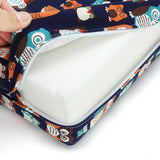 DS BS Kids Portable Dismountable Highchair Booster Cushion-Blue