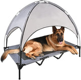 DS BS Elevated Outdoor Dog Bed with Canopy-XL