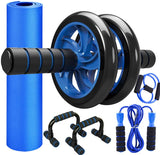 DS BS 5-IN-1 Ab Roller Push UP Home Gym Workout Set