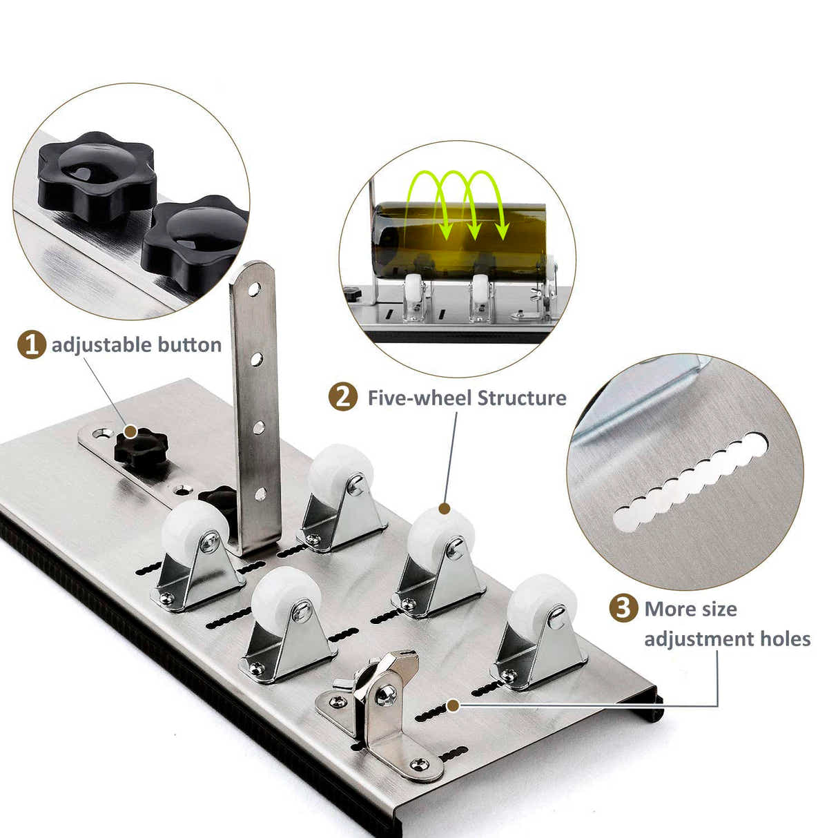 DS BS Bottle Cutter Kit Glass Bottle Cutter Tool Set