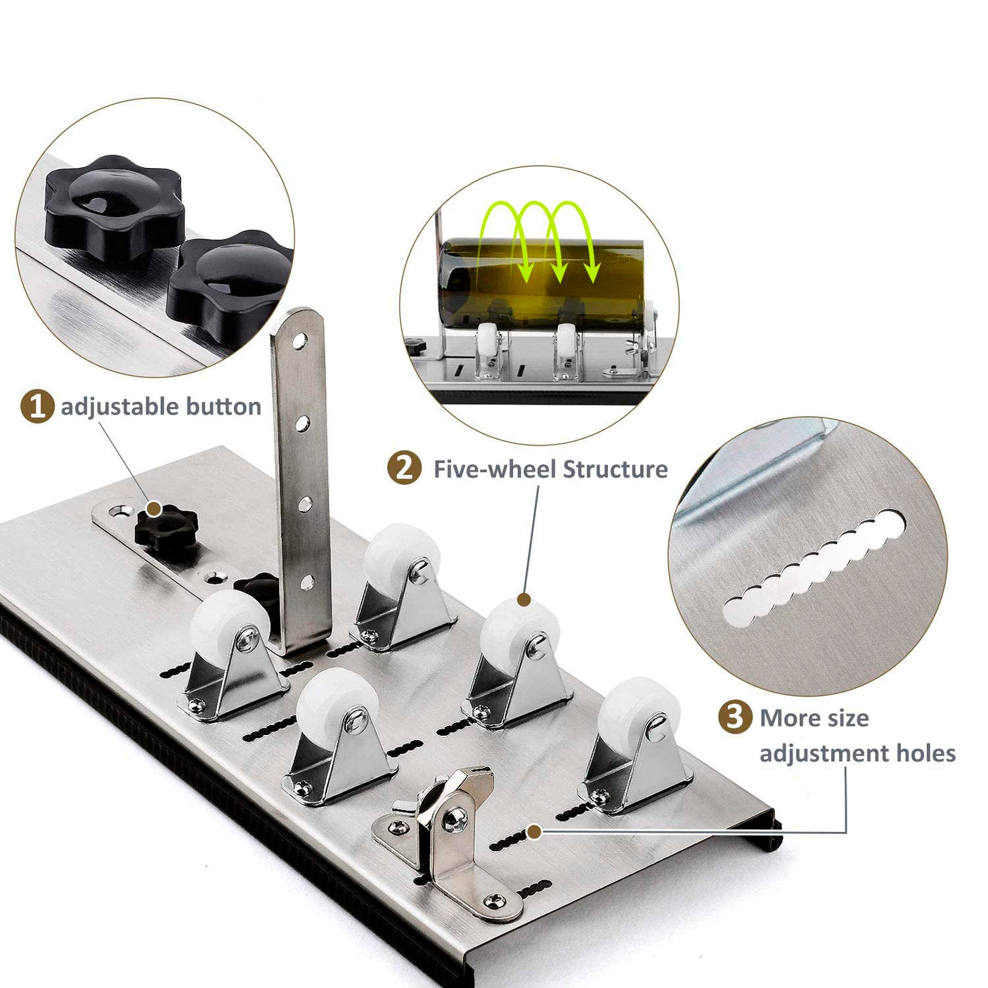 DS BS Bottle Cutter Kit Glass Bottle Cutter Tool Set