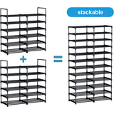 DS BS 6+6 Tiers Tall Shoe Rack Storage Shelf