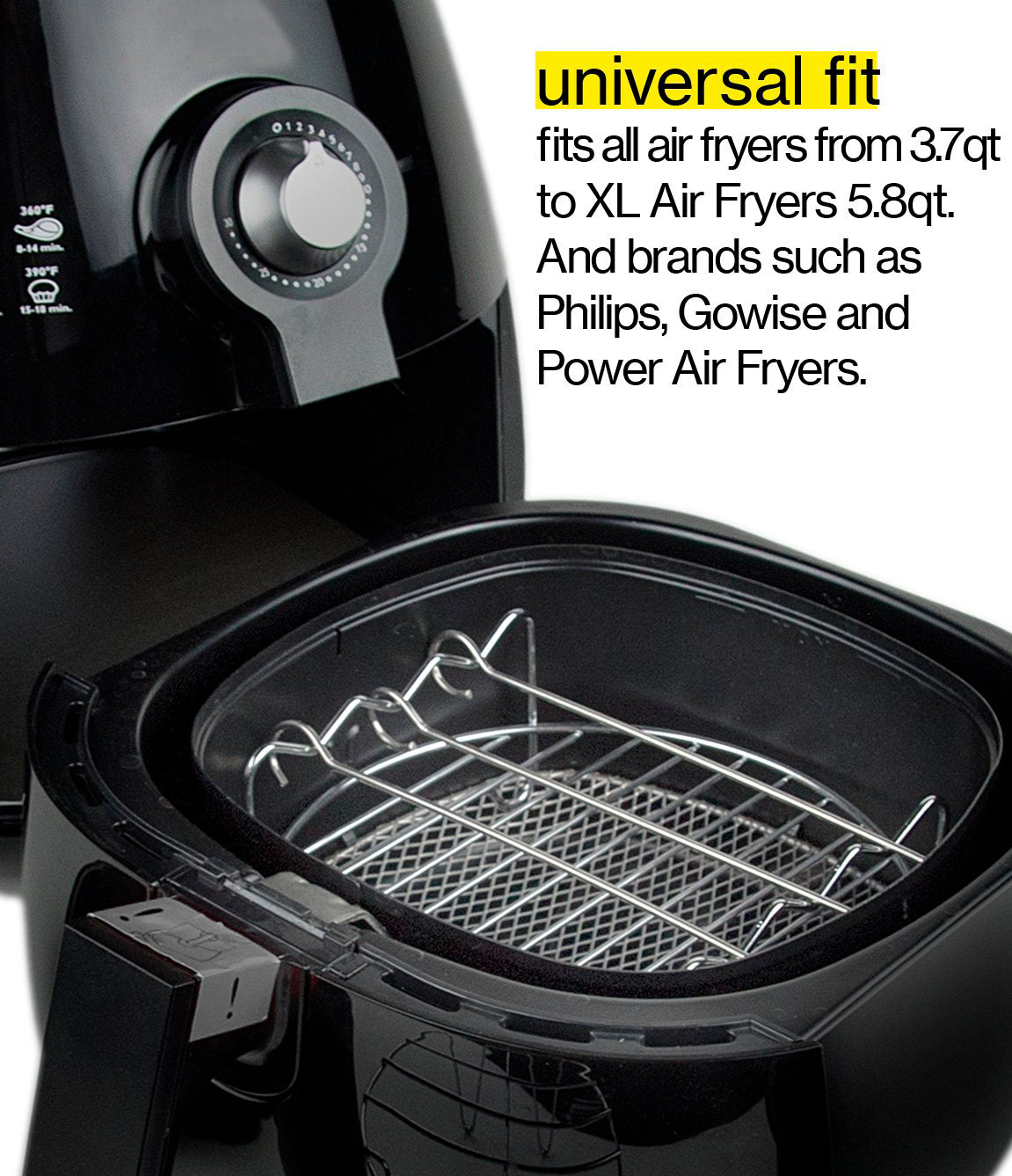 DS BS 8pc Air Fryer Accessories for Gowise Phillips and Cozyna