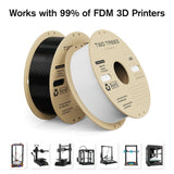 DS BD 3D Printer PLA Filament Pro 1.75mm Hyper High Flexible 1kg Cardboard Spool