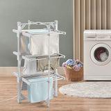 DS BD Maxkon Electric Airer 3 Tier Heated Clothes Dryer Laundry Foldable 220W