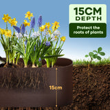 DS BD Garden Bed Edging 30mx15cm Lawn Border Flower Fence Plant Grass Path