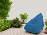 Outdoor Foam Bag Tri Shape Blue