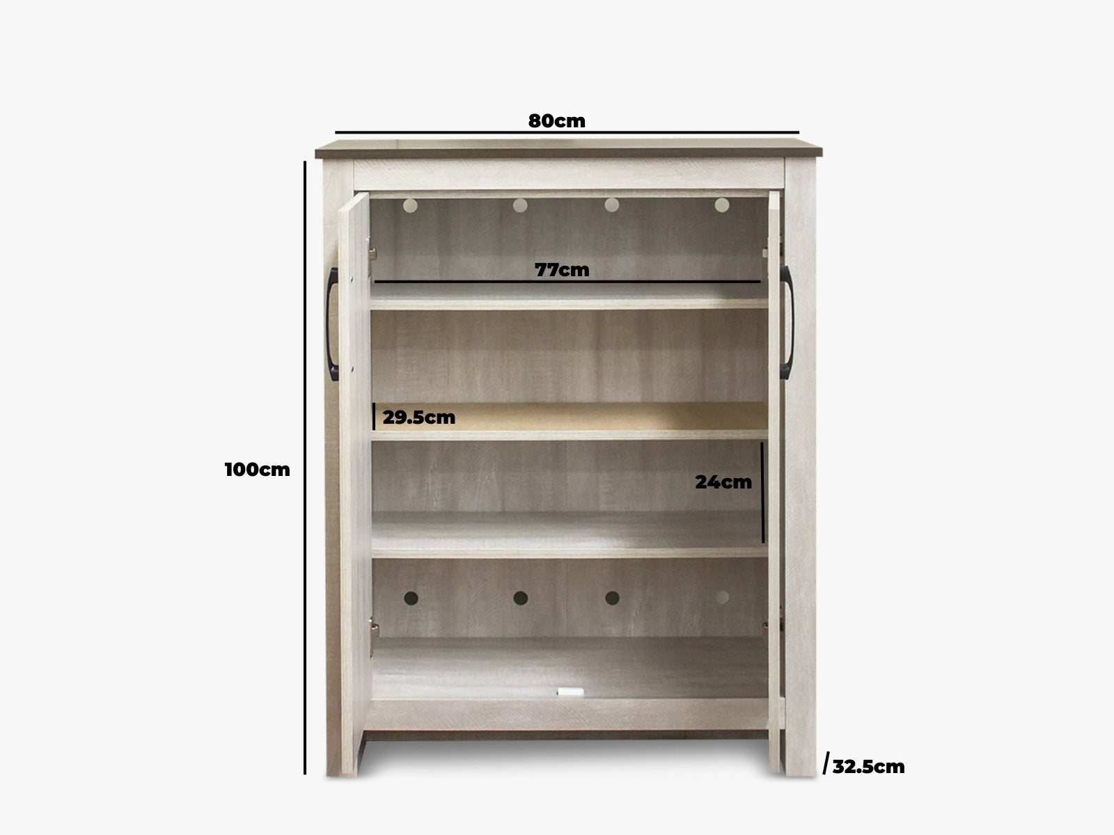 DS Lennart Home Essentials Bundle – Shoe Cabinet & Sideboard Set