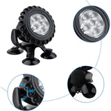 DS BD Solar Outdoor Light 3 Heads RGB Pond Fish Tank LED Multicolour Waterproof