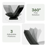 DS BD Floor Sofa Chair Couch Lounge Folding 360 Degree Swivel Adjustable Chaise