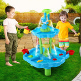 DS BD Water Table Waterfall Sand Pit Play Ground Playset Centre Toys Pool