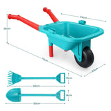 DS BD Kids Garden Tool Toy Set Wheelbarrow Watering Can Gardening Gloves Playset