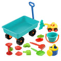 DS BD Kids Sand Toys Set Sandbox Sandpit Pretend Play Wagon Cart Moulds Pool