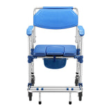 DS BD Commode Shower Chair Toilet Wheelchair 3in1 Bath Stool Bathroom Bedside